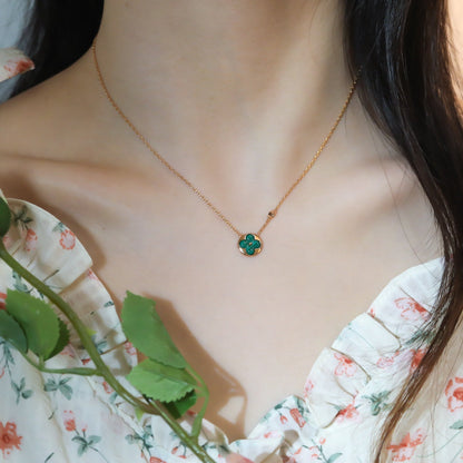 [Favorite]SUN PEDANT ROSE GOLD 1 DIAMOND NECKLACE