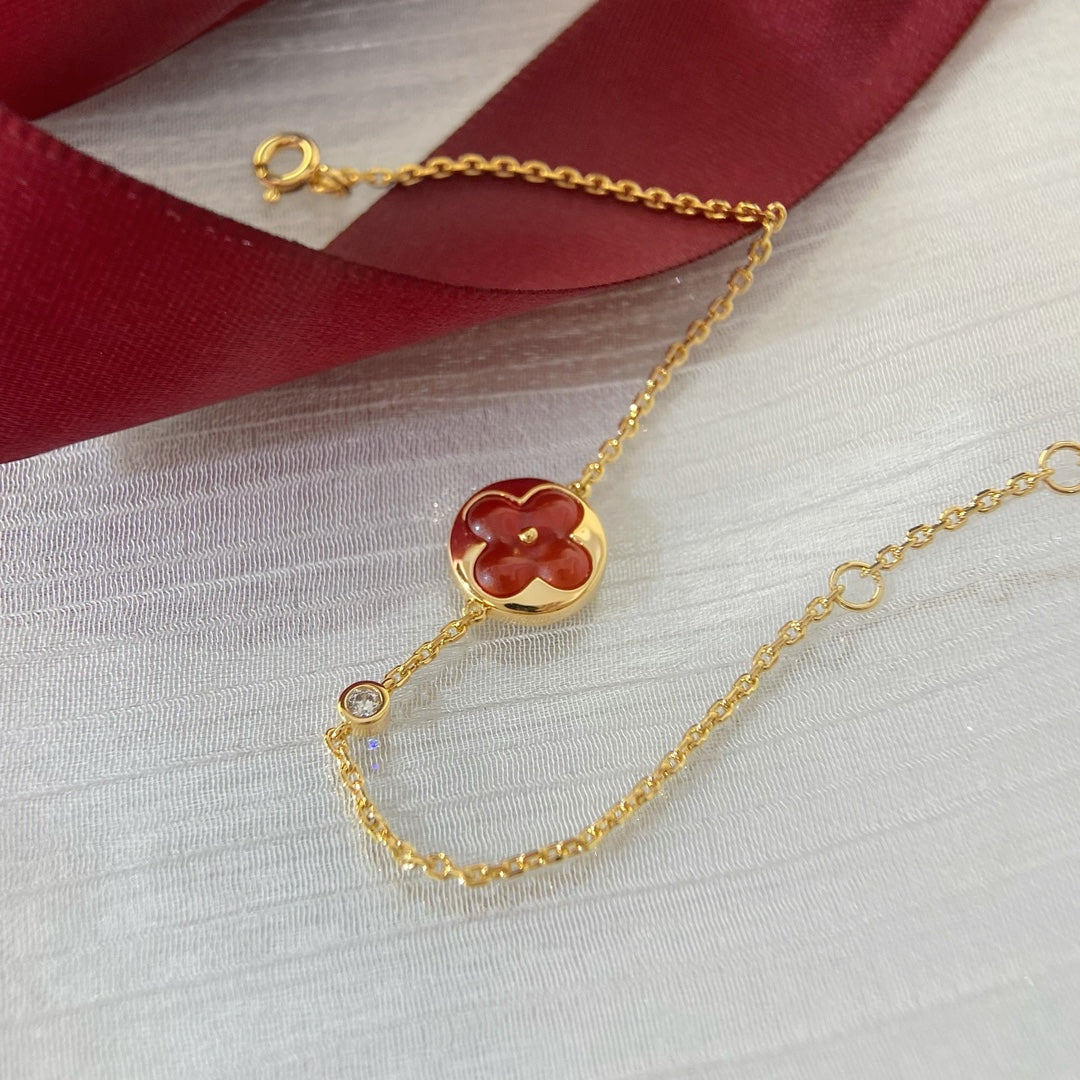 [Favorite]SUN PEDANT CARNELIAN BRACELET