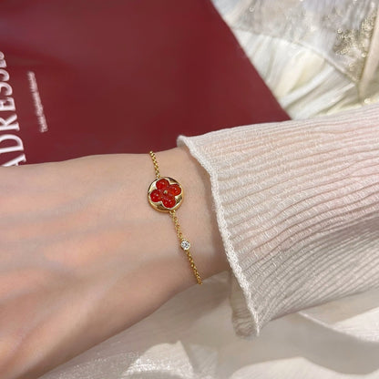 [Favorite]SUN PEDANT CARNELIAN BRACELET