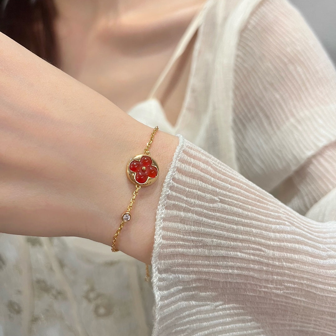 [Favorite]SUN PEDANT CARNELIAN BRACELET