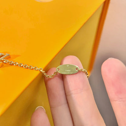 [Favorite]LOGO STAR MOTIF GOLD BRACELET