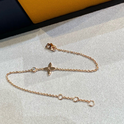 [Favorite]STAR DIAMOND ROSE GOLD BRACELET