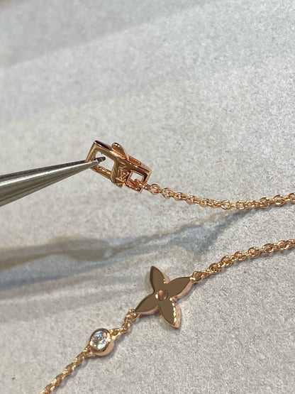 [Favorite]STAR DIAMOND ROSE GOLD BRACELET