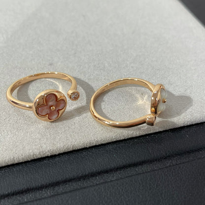 [Favorite]SUN 1 DIAMOND PINK MOP RING