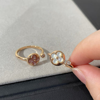 [Favorite]SUN 1 DIAMOND PINK MOP RING