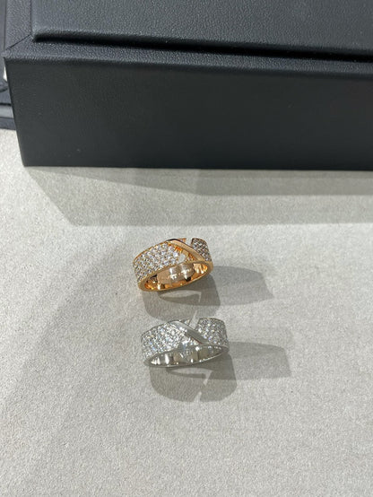 [Favorite]LIENS EVIDENCE  DIAMOND PAVED RING