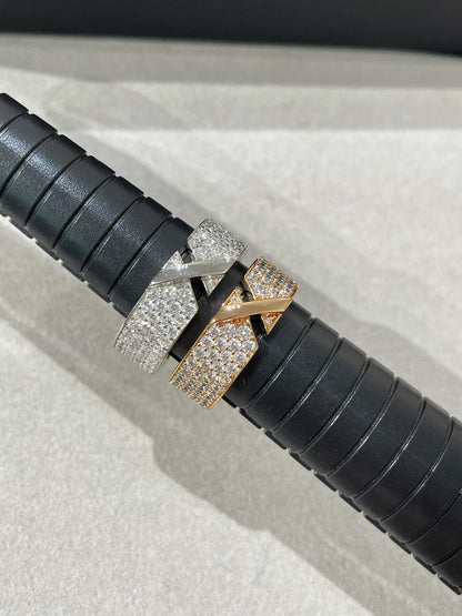 [Favorite]LIENS EVIDENCE  DIAMOND PAVED RING