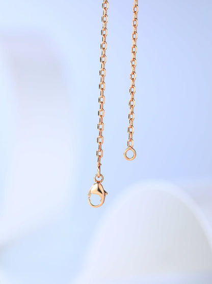 [Favorite]H CAGE ROSE GOLD NECKLACE