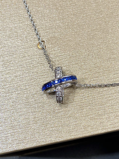 [Favorite]LIENS DIAMOND SILVER NECKLACE