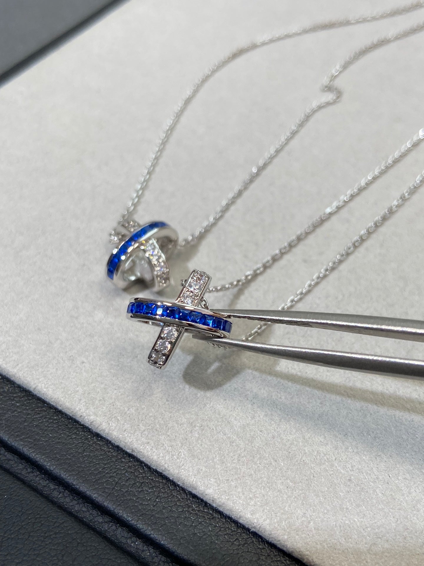 [Favorite]LIENS DIAMOND SILVER NECKLACE