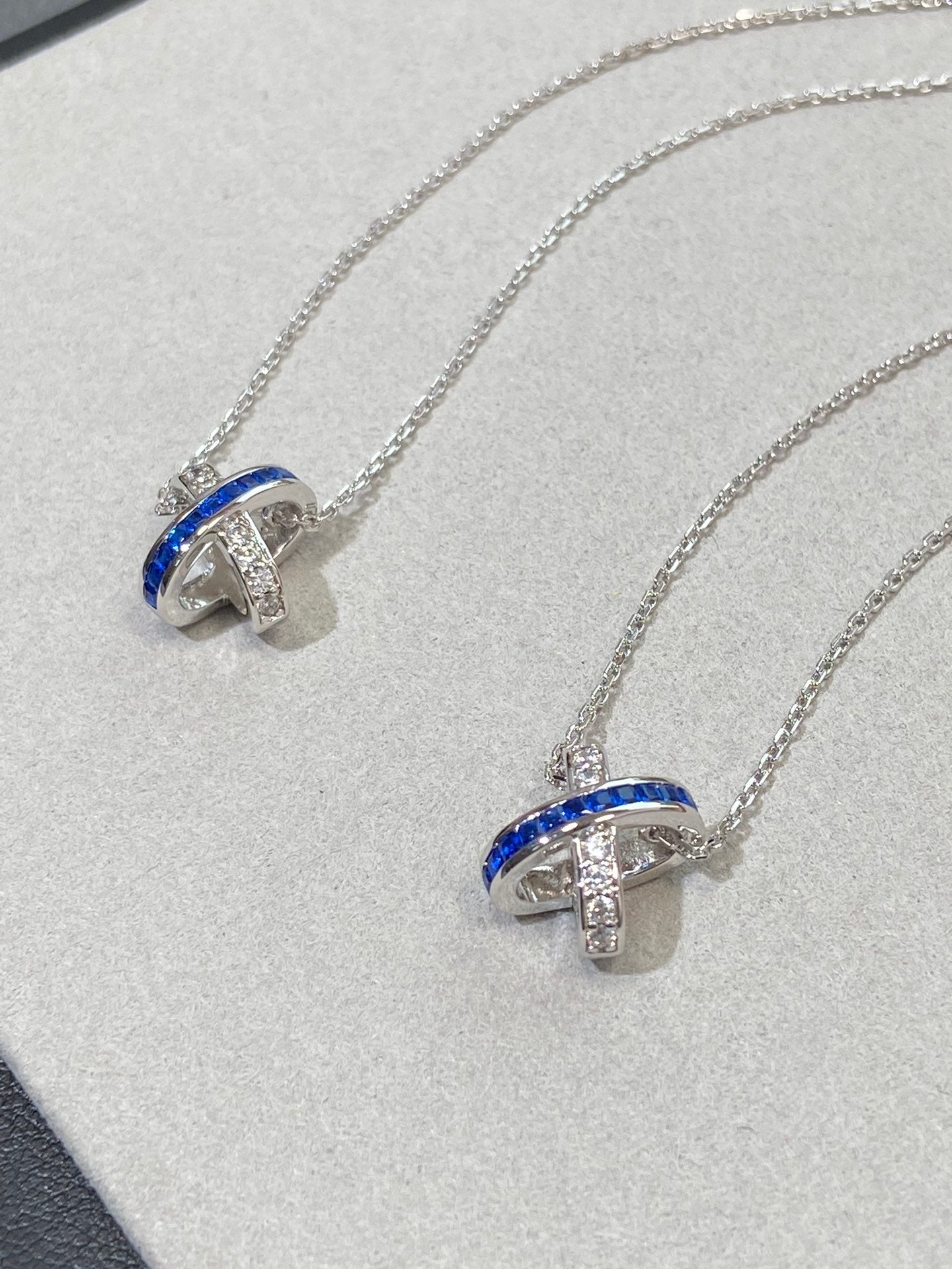 [Favorite]LIENS DIAMOND SILVER NECKLACE