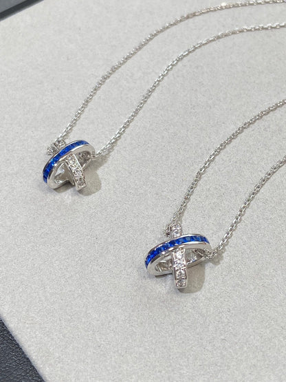 [Favorite]LIENS DIAMOND SILVER NECKLACE