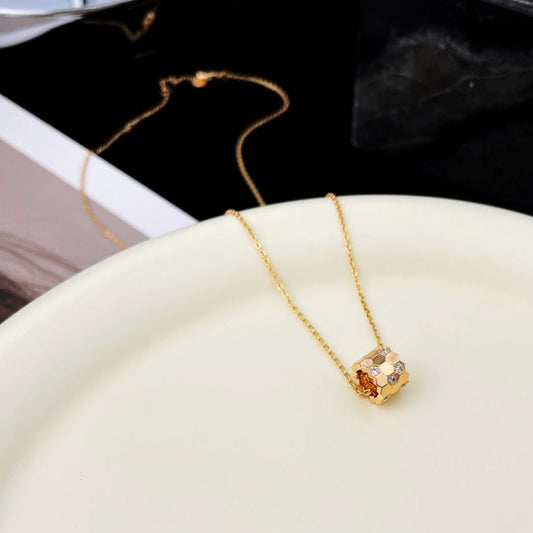[Favorite]BEE MINI PEDANT DIAMOND NECKLACE