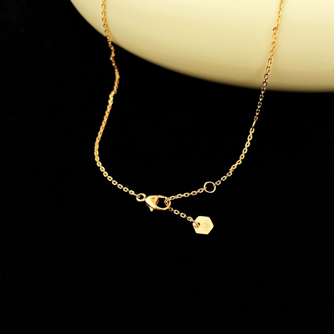 [Favorite]BEE MINI PEDANT DIAMOND NECKLACE