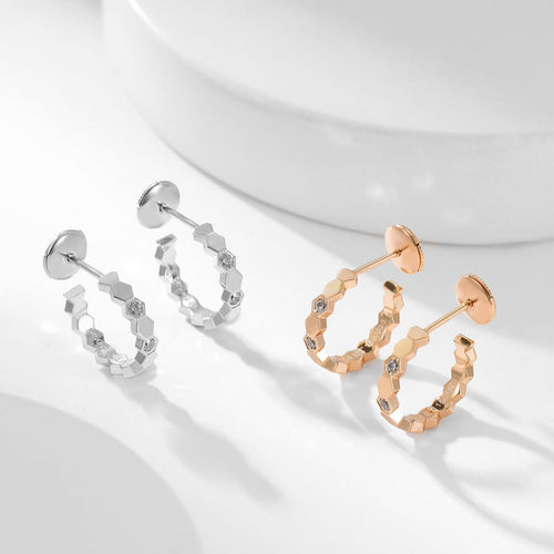 [Favorite]BEE LOVE DIAMOND CREOLEN