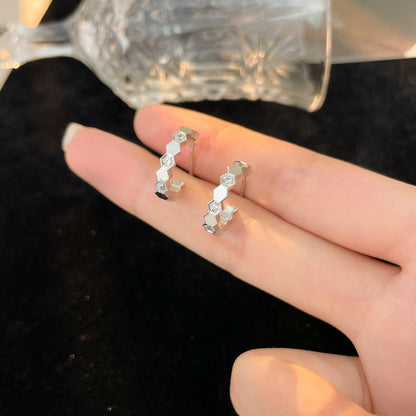 [Favorite]BEE LOVE DIAMOND CREOLEN