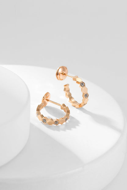 [Favorite]BEE LOVE DIAMOND CREOLEN