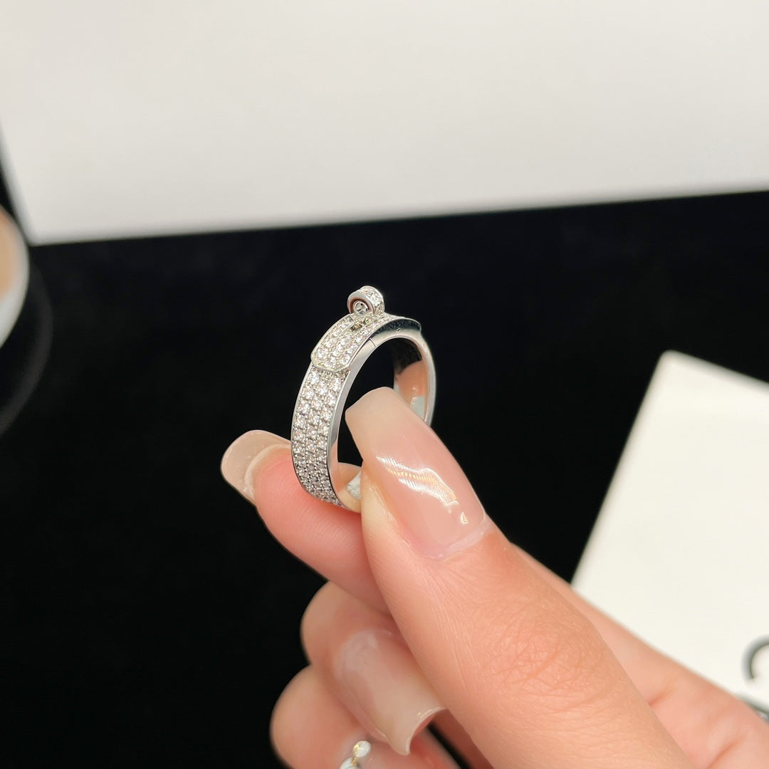 [Favorite]KELLY SILVER DIAMOND RING