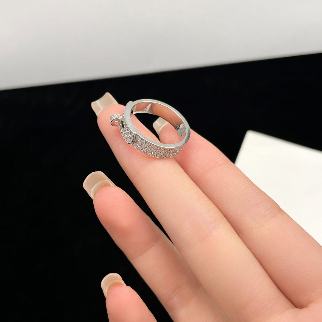 [Favorite]KELLY SILVER DIAMOND RING