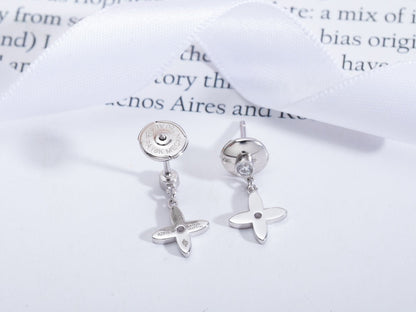 [Favorite]VIDYLLE SILVER DIAMOND MINI DROP EARRINGS