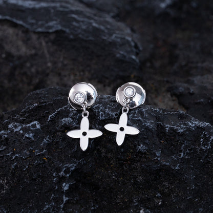 [Favorite]VIDYLLE SILVER DIAMOND MINI DROP EARRINGS