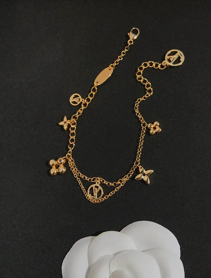 [お気に入り]BLOOMING ROSE GOLD MOPブレスレット