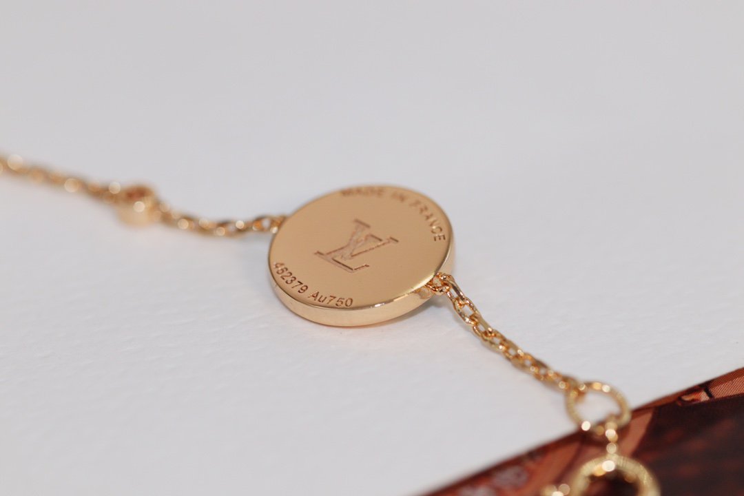 [Favorite]STAR AND SUN 4 MOTIF ROSE GOLD MALACHITE BRACELET