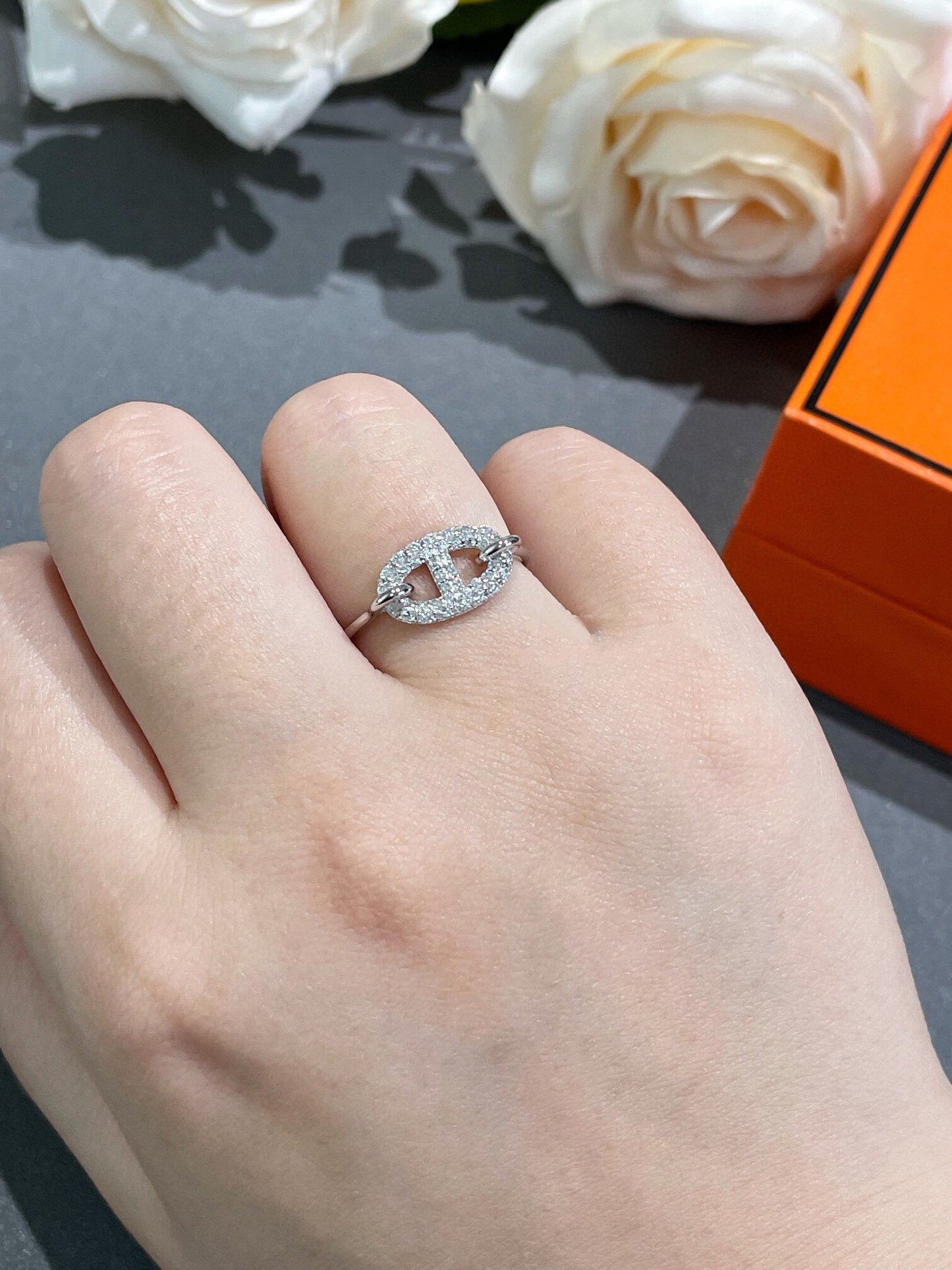 [Favorite]RONDE SMALL DIAMOND RING