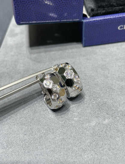[Lieblingsstück]BEE LOVE DIAMANT-CREOLEN