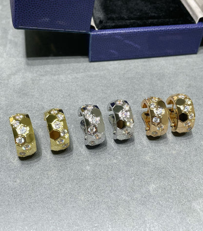 [Lieblingsstück]BEE LOVE DIAMANT-CREOLEN