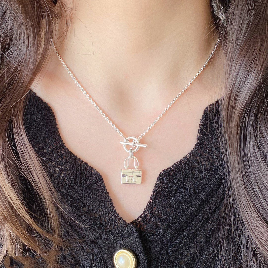 [Favorite]CONSTANCE PEDANT SILVER NECKLACE