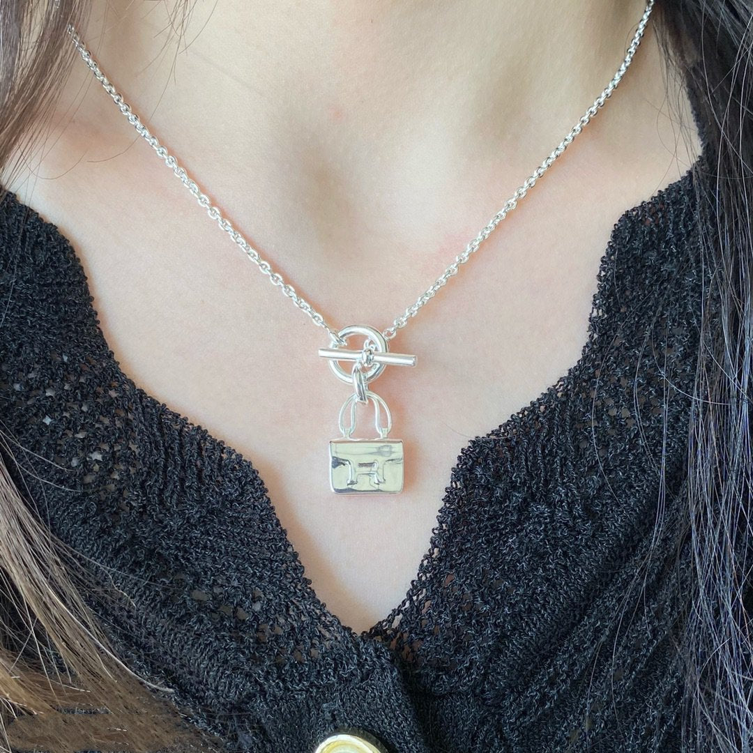 [Favorite]CONSTANCE PEDANT SILVER NECKLACE