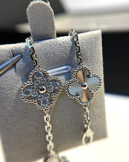 [Favorite]LUCKY CLOVER 5-MOTIF BRACELET - LASER COLLECTION