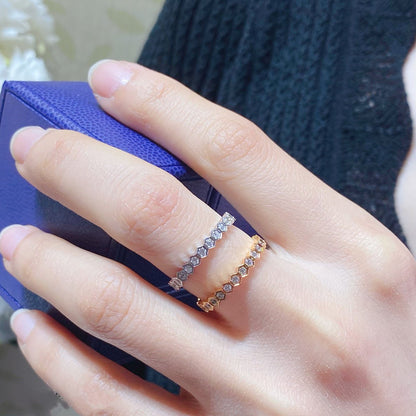 [Favorite]BEE LOVE DIAMOND PAVED SMALL RING