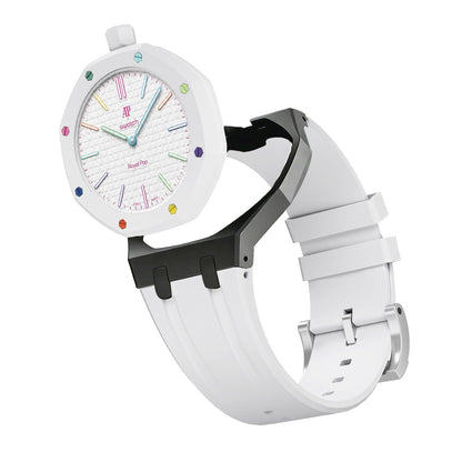 [Favorite]Royal Oak Pop Exclusive Bioceramic Case & Silicone Strap Mix Color