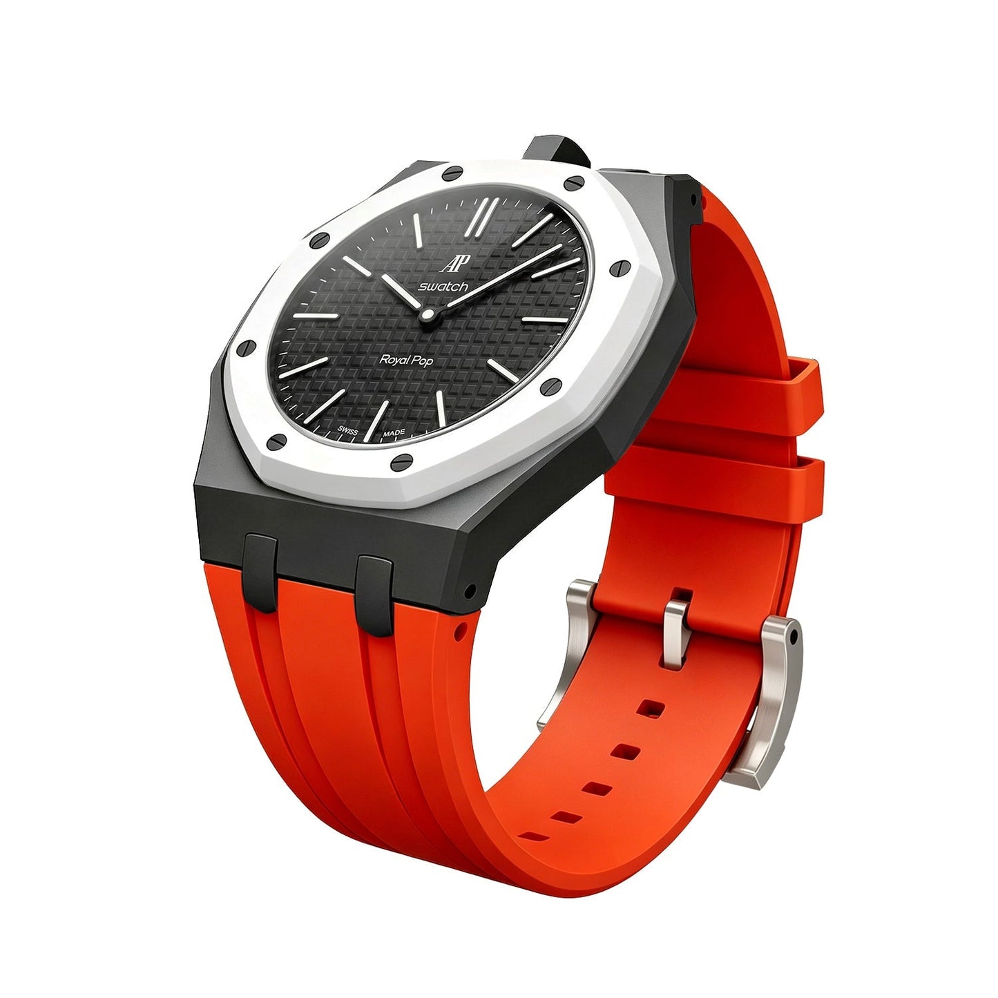 [Favorite]Royal Oak Pop Exclusive Bioceramic Case & Silicone Strap Mix Color