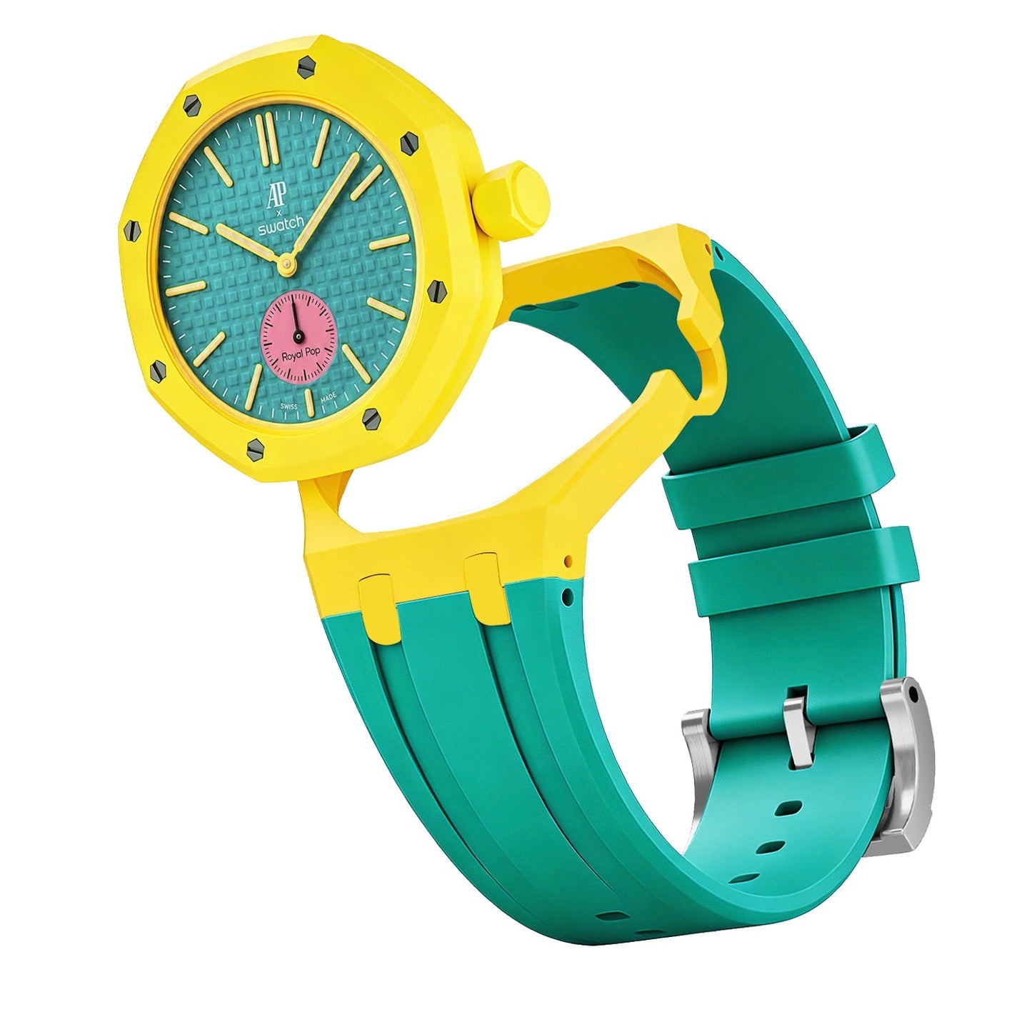 [Favorite]Royal Oak Pop Exclusive Bioceramic Case & Silicone Strap Mix Color