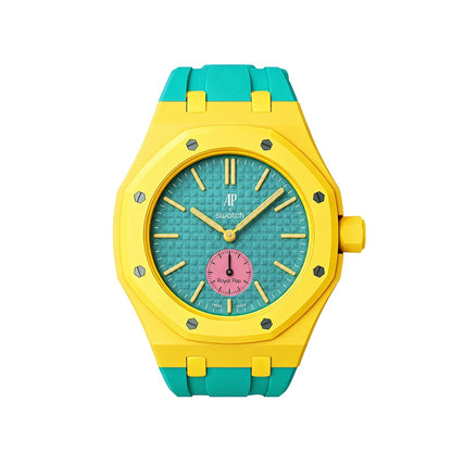 [Favorite]Royal Oak Pop Exclusive Bioceramic Case & Silicone Strap Mix Color