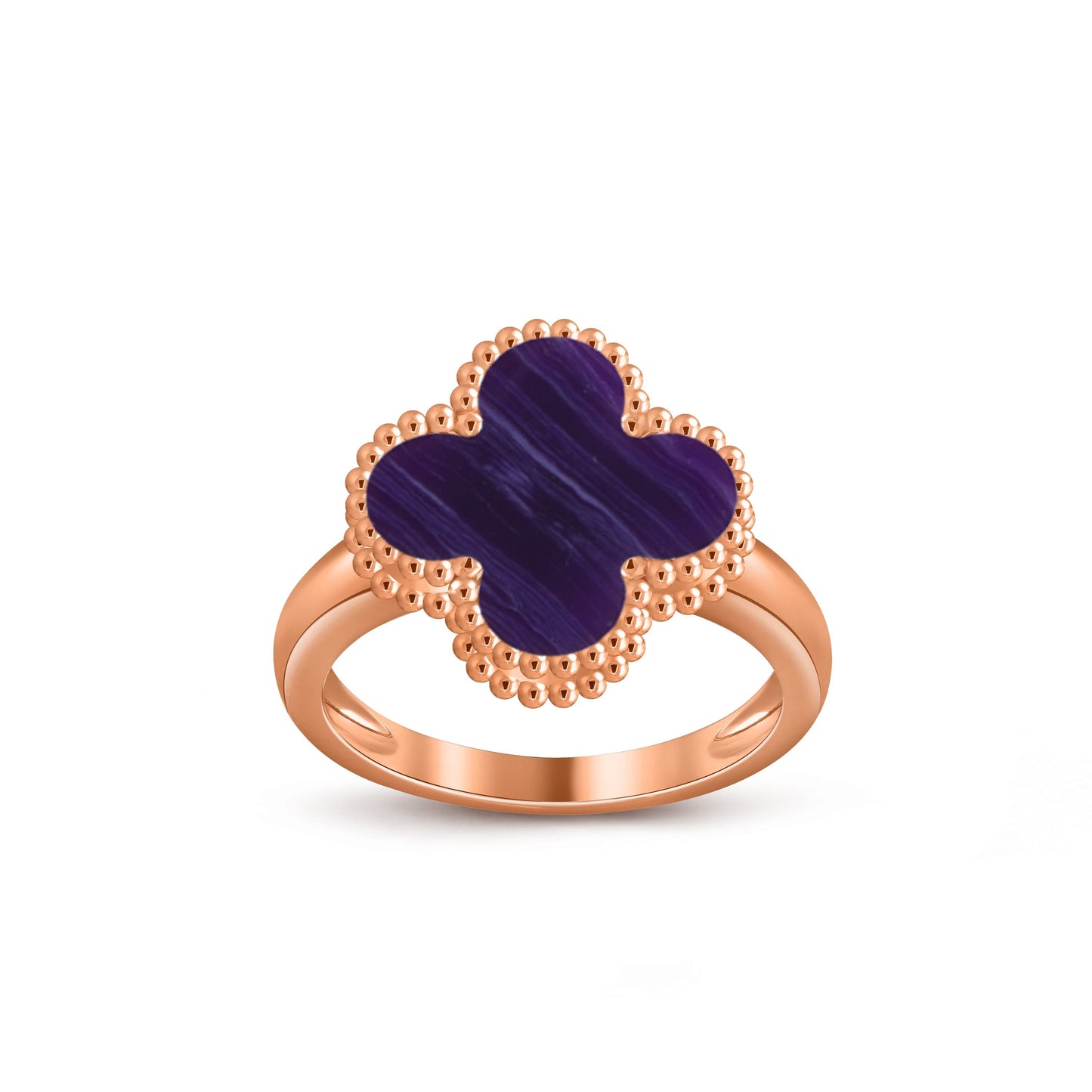 [Favorite]LUCKY CLOVER VINTAGE ROSE GOLD RING COLLECTION