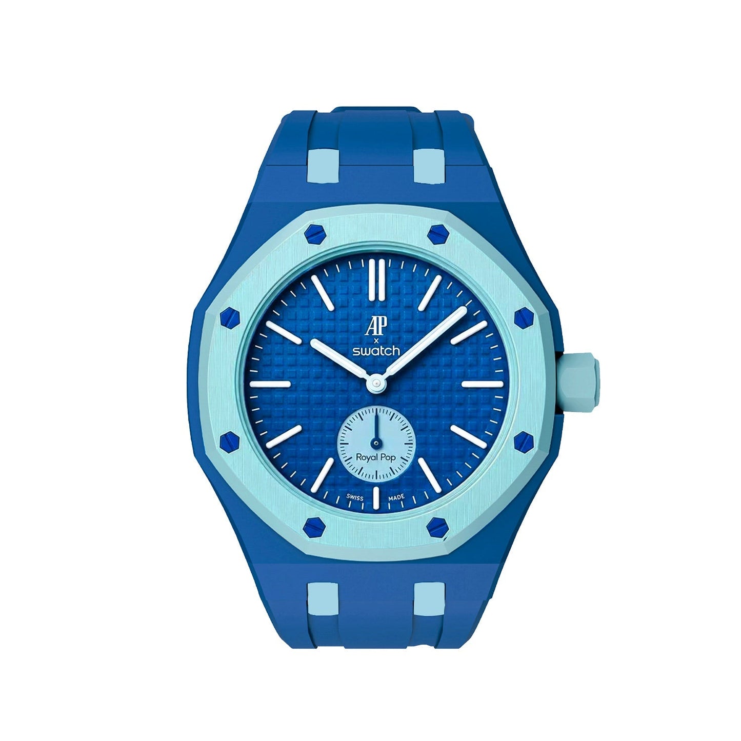 [Favorite]Royal Oak Pop Exclusive Bioceramic Case & Silicone Strap Mix Color