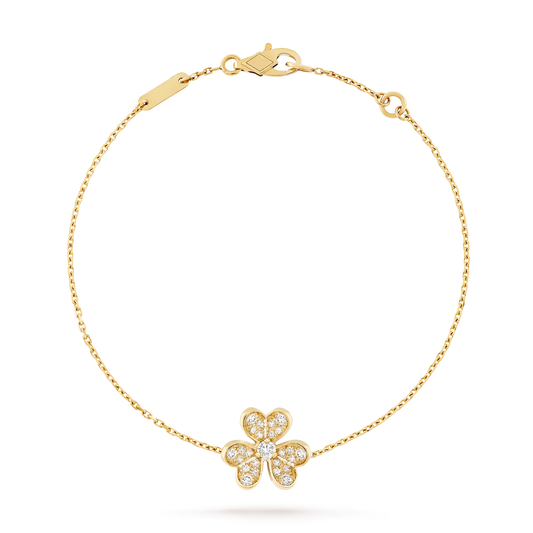 [Favorite]LUMINOUS BLOSSOM SINGLE-MOTIF CHARM BRACELET