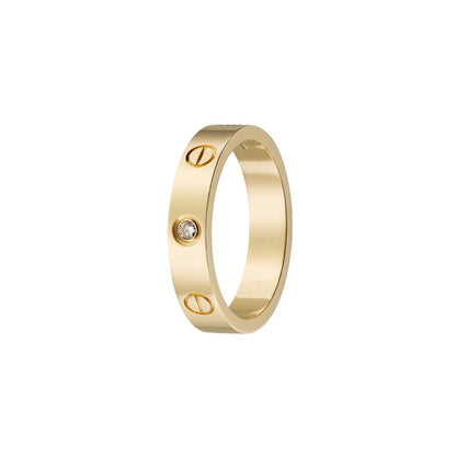 [Favorite]LOVE 4MM 1 DIAMOND RING