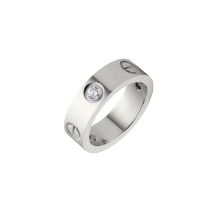 [Favorite]LOVE 5.5MM 3 DIAMONDS RING