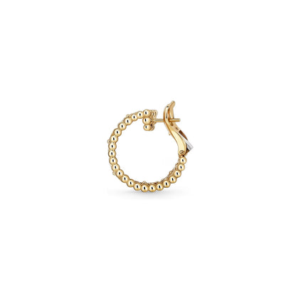 [Favorite]KALEIDOSCOPE CLOVER HOOP EARRINGS