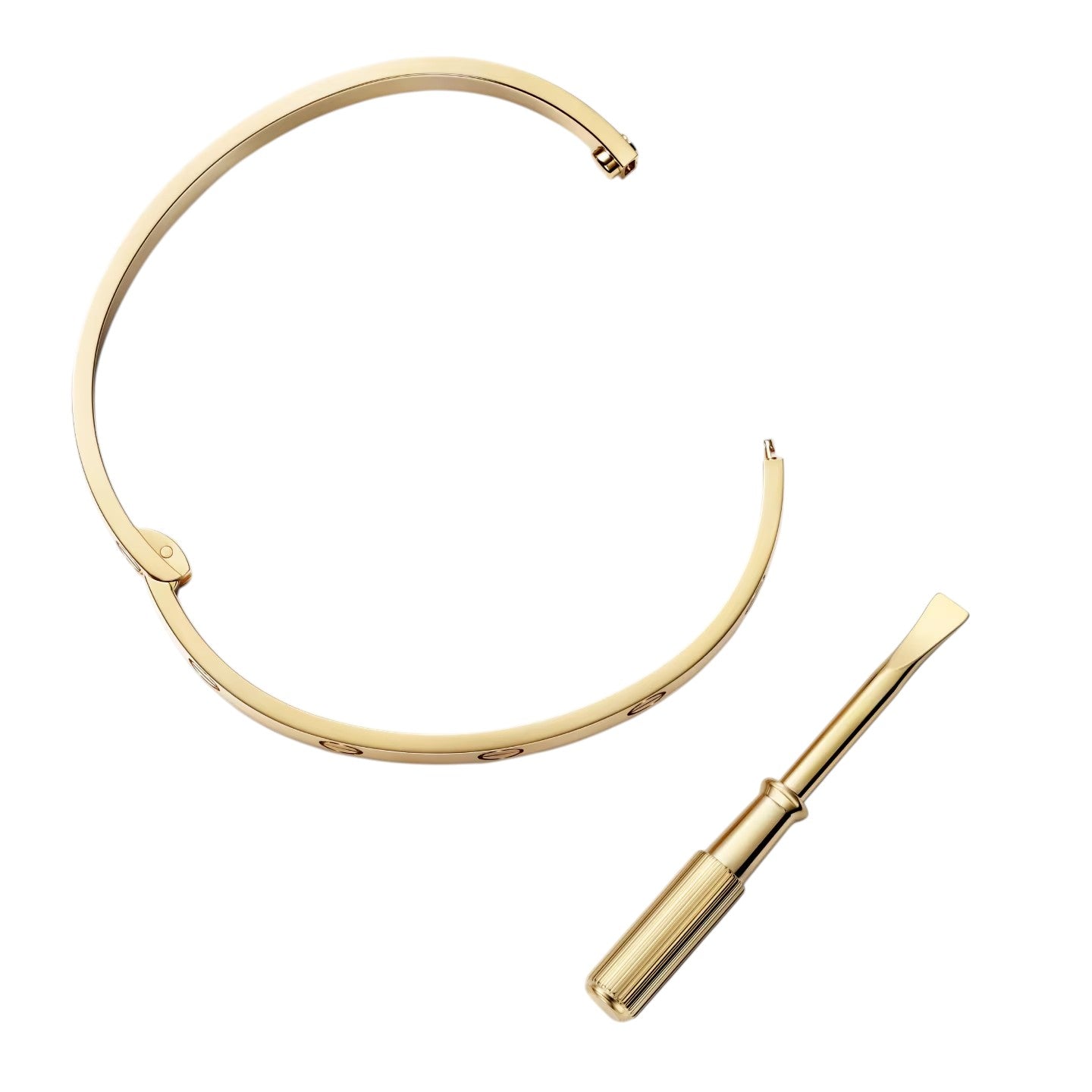 [Favorite]CLASSIC 6.1MM LOVE SINGLE-SCREW CLOSURE BANGLE