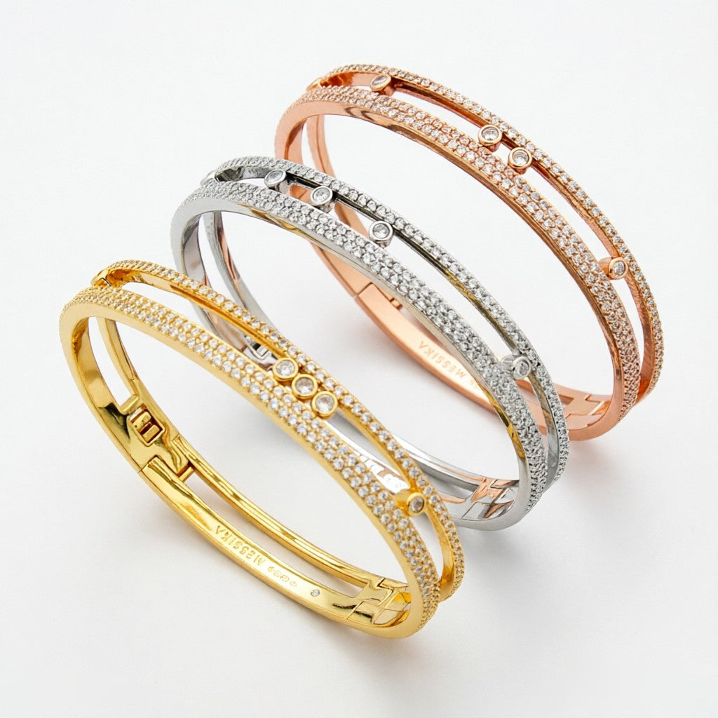 [Lieblingsstück]MOVE ROMANE PAVÉ DIAMANT ARMREIF
