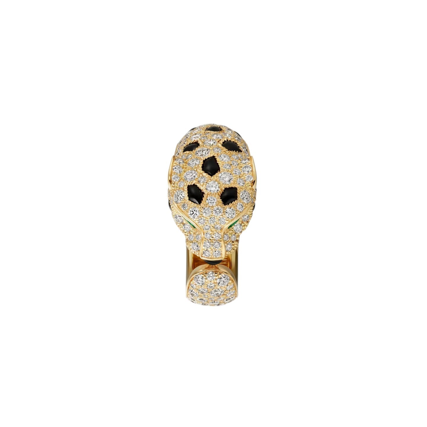 [Favorite]PANTHÈRE DE DIAMOND HALF-PAVÉ MEDIUM RING