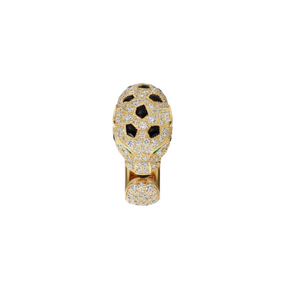 [Favorite]PANTHÈRE DE DIAMOND HALF-PAVÉ MEDIUM RING