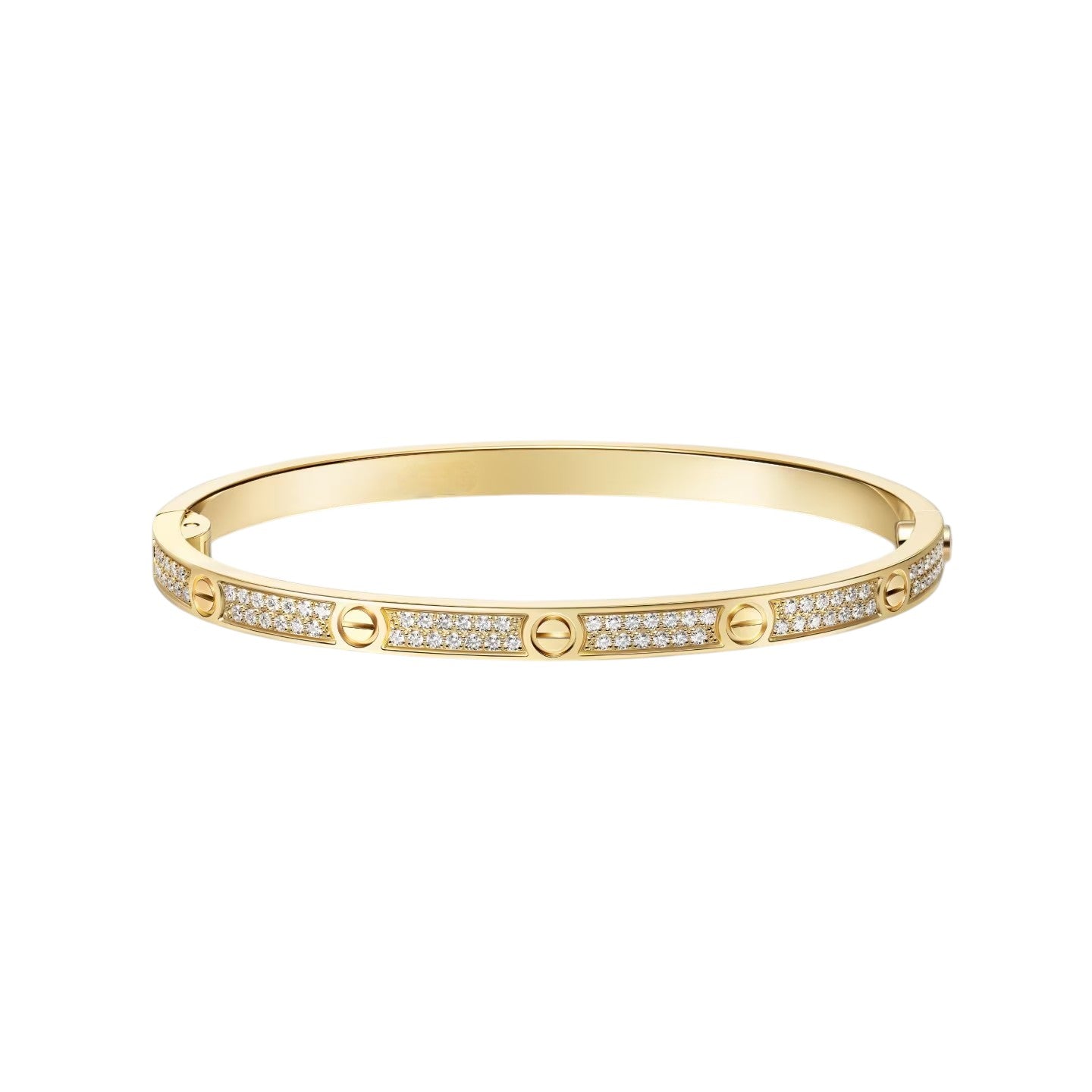 [Favorite]CLASSIC 3.65MM LOVE FULL PAVE BANGLE