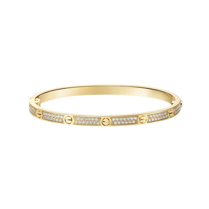 [Favorite]CLASSIC 3.65MM LOVE FULL PAVE BANGLE